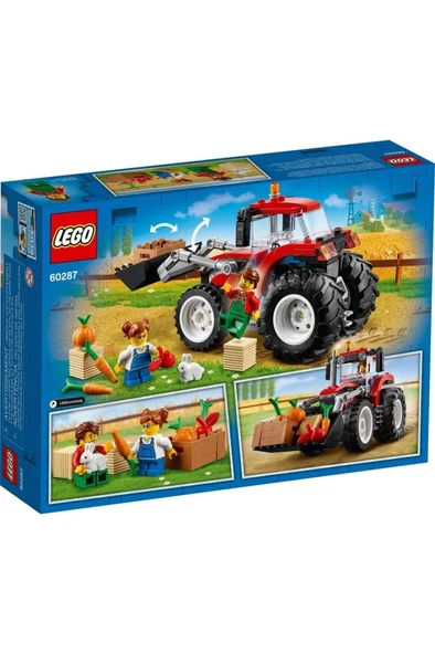 LEGO ® City Traktör 60287 Yapım Seti; Çocuklar için Harika bir Oyuncak (148 Parça) - 5