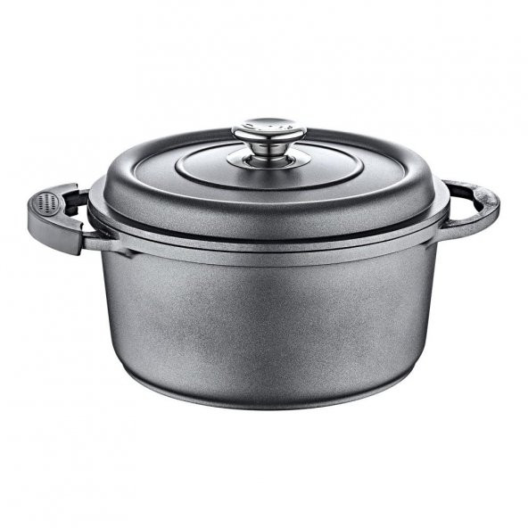 Olika Palladium Plus 7 Parça Döküm Tencere Seti Gri DTS PLU704 - 2