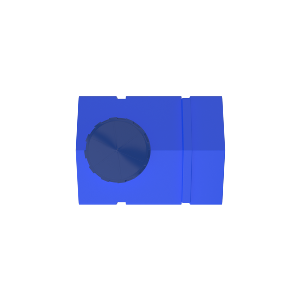 200 Litre Polietilen Prizmatik Su Deposu - Mavi - 3