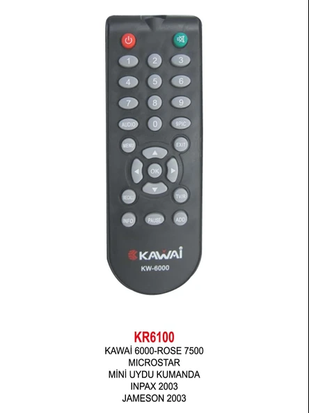 MICROSTAR MİNİ UYDU KUMANDA- UYDU KUMANDASI ürün görseli 1