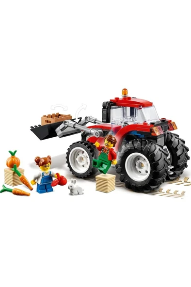 LEGO ® City Traktör 60287 Yapım Seti; Çocuklar için Harika bir Oyuncak (148 Parça) - 1