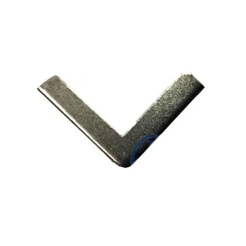 Kitap, Kapak, Menü, Albüm Köşesi, Orta  18x32mm, Nikel, 20 Adet