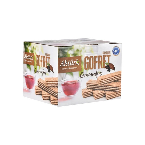 Aktürk Gofret 800 gr Kakaolu ve Vanilyalı 4 lü Karma Paket - 2
