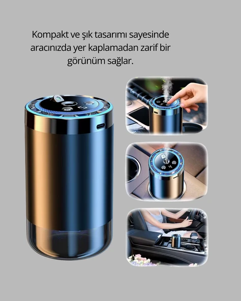 Açma Kapama Özellikli Araç Difüzör Nemlendirici - 2