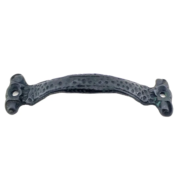 Antika Tarz Dekoratif Pirinç Anıt Mobilya, Çekmece Kulbu 28x100 mm, Oksit