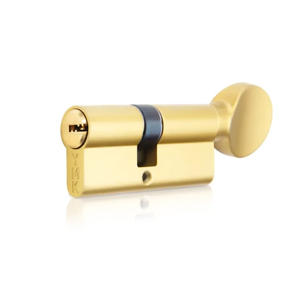 YMK Eko 68mm Sarı Bilyalı Mandallı, Hibrit Barel, Kapı Silindiri - Resim 2