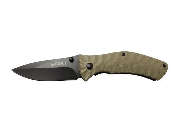 Crkt İncendor 2078 Gri Kamp Çakı 17,5cm  Manuel, Plastik Sap, Kemerlikli