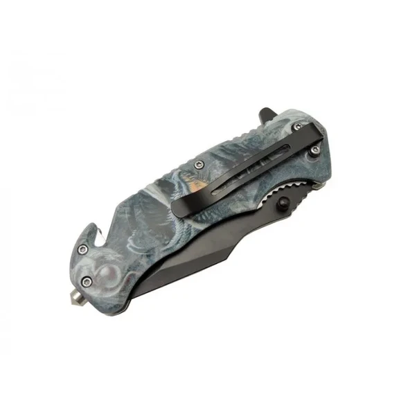 Kurtarma Çakısı 21,5 cm Yarı  , Kemerlikli - 2