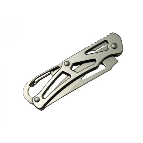 Alaska 1606 Metal Mini Çakı 14 cm Manuel, Kemerlikli - Resim 2