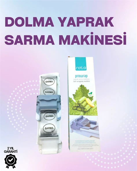 Yaprak Sarma Makinesi – Üzüm, Lahana ve Pazı İçin Sarım Kolaylığı.