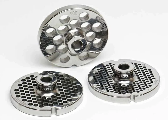 Salvador İnox Paslanmaz Kıyma Makinesi Aynası, Ağızı 12 No  4 mm ürün görseli 1