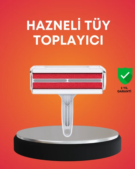 Evcil Hayvan Tüy Toplayıcı – Hazneli Pratik Temizlik Aparatı