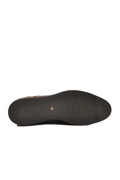 Fosco Taba Hakiki Deri Erkek Klasik Ayakkabı 2991 M - Resim 5