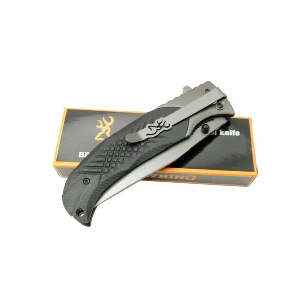 Browning A377 G10 Titanyum Çakı 21,5 cm Manuel, Kemerlikli - 2