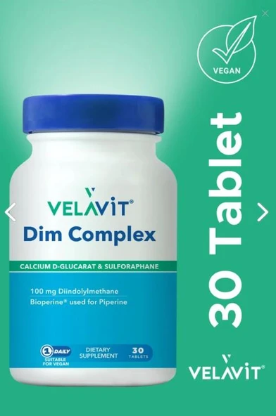 Velavit Dim Complex 30 Tablet ürün görseli 1