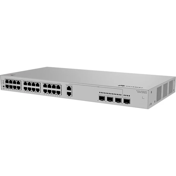 <![CDATA[HUAWEI 24port 400W PoE eKIT S220S-26PN4JX GIGABIT 2-SFP 2.5GbE-2-SFP 10GbE Yönetilebilir Switch RackMount Layer2]]> - 2