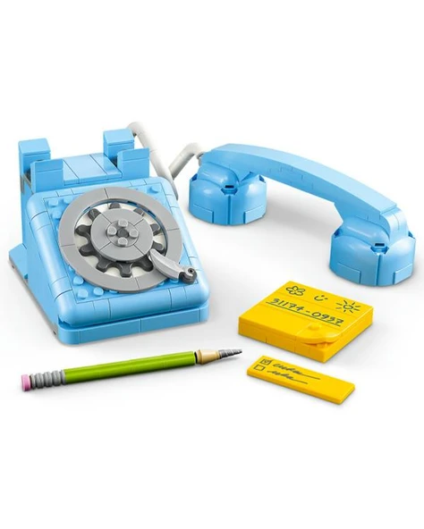 Lego Creator 3ü1 Arada Retro Telefon 383 Parça 31174 - Resim 3