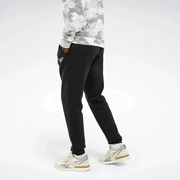 Reebok Ri Left Leg Jogger Erkek Esofman Alti - Siyah - 4