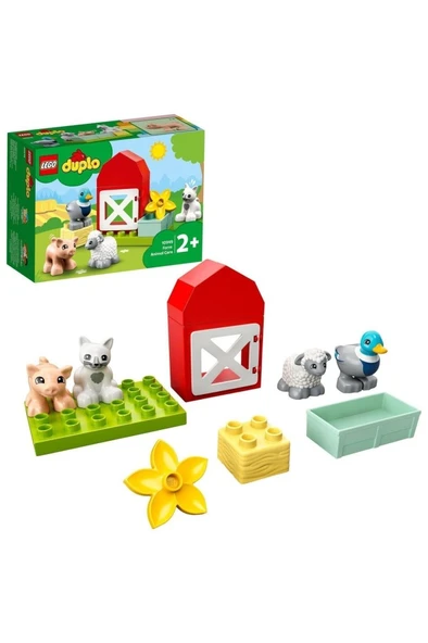 LEGO  DUPLO Town Çiftlik Hayvanı Bakımı 10949 - Çocuklar için Çiftlik Oyun Seti (11 Parça) ürün görseli