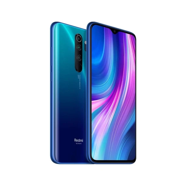 Xiaomi Redmi Note 8 PRO Mavi / 6 GB Ram 128 GB YENİLENMİŞ ÜRÜN (Sıfır Gibi) - 1