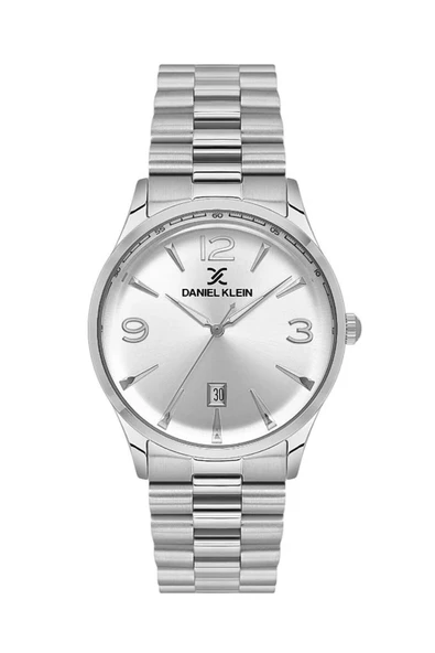 DK.6.14033-1 Metal Kordon Metal Kasa 3 ATM Suya Dayanıklı Metalik Renk Erkek Kol Saati