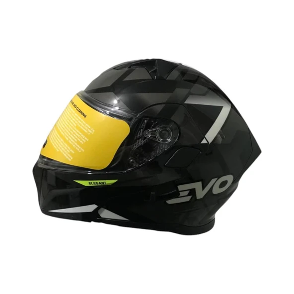 EVO506 ELEGANT FULLFACE ÇENEDEN AÇILIR MOTOSİKLET KASKI - Resim 4