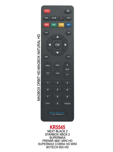 MAGBOX NATURAL HD UYDU KUMANDASI ürün görseli