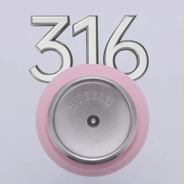 Dodge Çelik Termos Matara 580Ml Pembe - 4