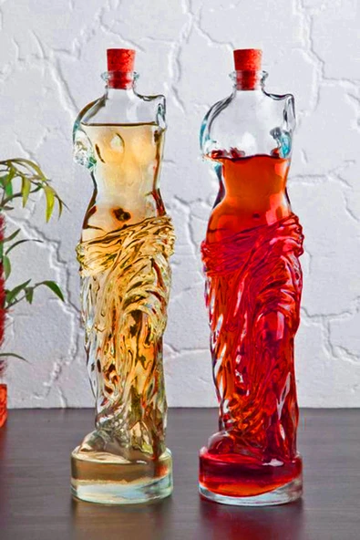 Venüs Yağdanlık  Kadın Figürlü Sirkelik Sosluk 200 ML 2li Set ürün görseli 1