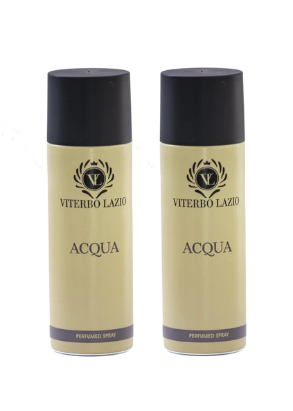 Viterbo Lazio Acqua 2 X 200 Ml Erkek Deodorant