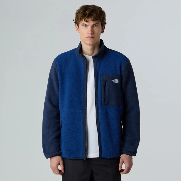 The North Face Erkek YUMIORI FULL ZIP POLAR NF0A883R8Z41 - Resim 3