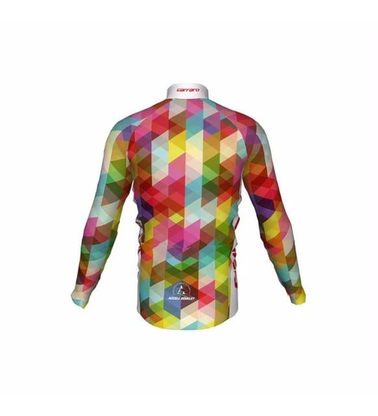 CARRARO UZUN KOL BİSİKLET FORMASI M BEDEN - Resim 2