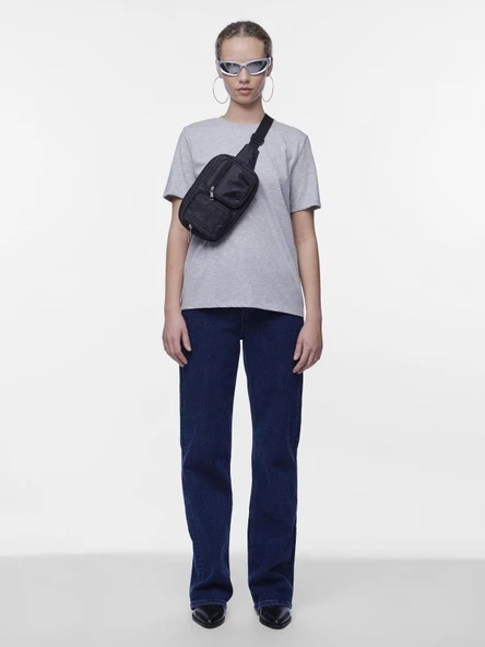 Only Pieces 17140802 0 Yaka Kadin Body - Gri - 3