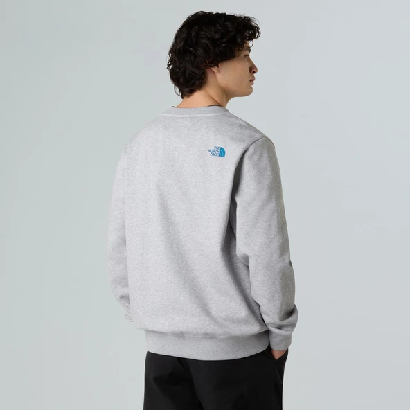 The North Face M Drew Peak Regular Crew Erkek Sweatshirt Nf0A89Ekfao1 - Resim 5