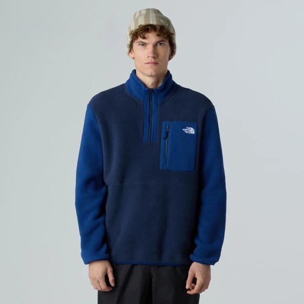 The North Face Erkek Yumiori 1/4 Fermuarlı Polar Ceket NF0A883S8ZE1 - Resim 3