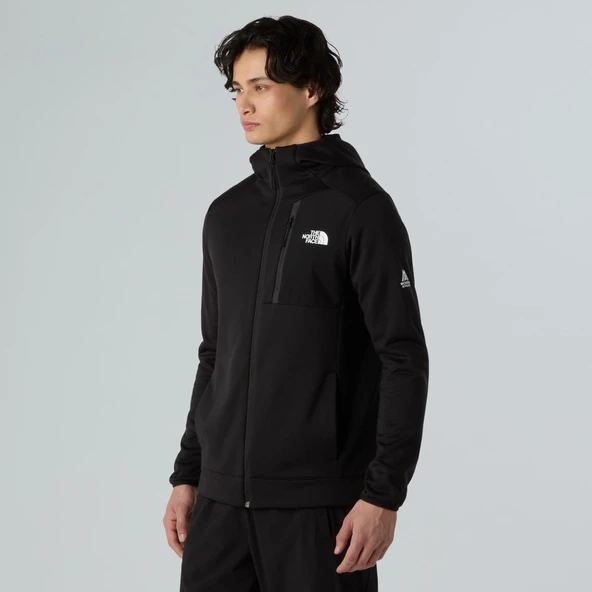 The North Face Erkek Mountain Athletics Tam Fermuarlı Kapüşonlu Polar Ceket NF0A8DY7JK31 - Resim 3