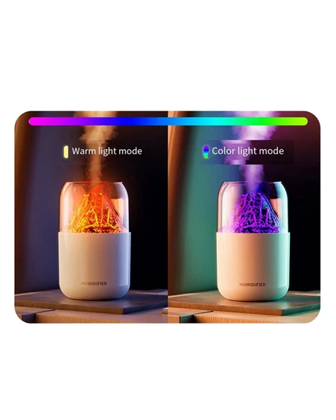 7 Renk LED Işıklı Uçucu Yağ Difüzörü – Ultrasonik Teknoloji - Resim 5