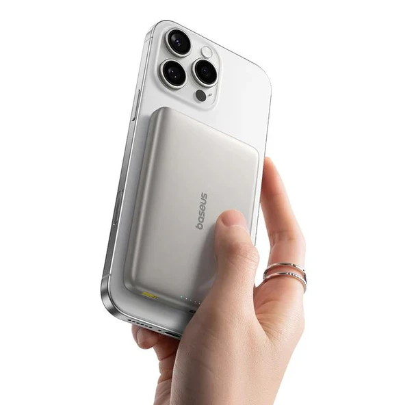 BASEUS PICOGO ULTRA-SLIM QI2 P.BANK 10000MAH GRI - 2