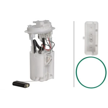 Psa Yakıt Depo Samandırası Pompalı 206 607 Partner II / Xsara Picasso Berlingo II 1.4 1.6 Benzinli - Hella 8tf358106-171 ürün görseli 1