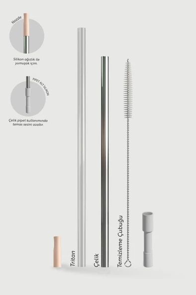 Stevig 2 Moods Tuck-in Tumbler Sızdırmaz Çelik Termos 900 ML Bisque ST-239 - Resim 6
