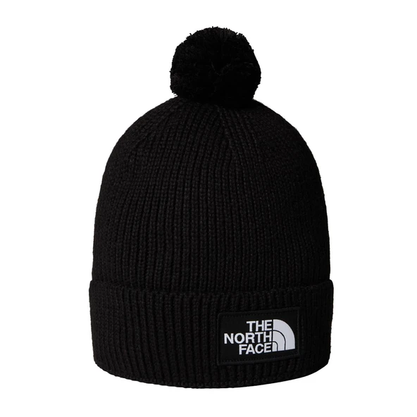 The North Face TNF LOGO BOX POM BEANIE Unisex Bere NF0A8CHFJK31 ürün görseli 1