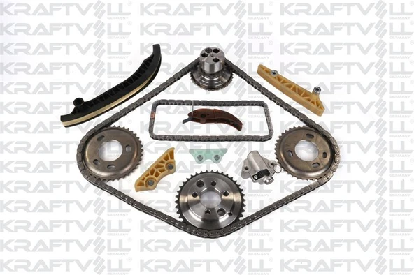Ford Eksantrık Zincir Seti V347 11>14 V363 14 /> Ranger 2,2tdci 155ps A,ceker (3 Adet Disli+yag Pompa Ger - Kraftvoll 12100060 ürün görseli