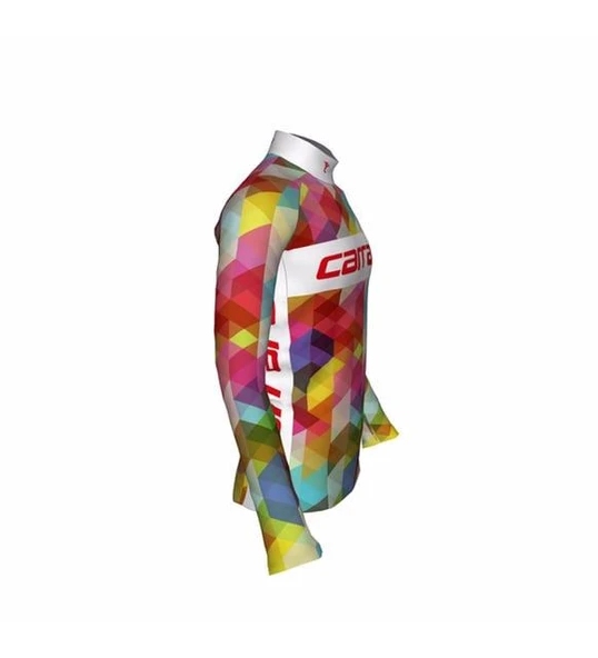 CARRARO UZUN KOL BİSİKLET FORMASI M BEDEN - Resim 3