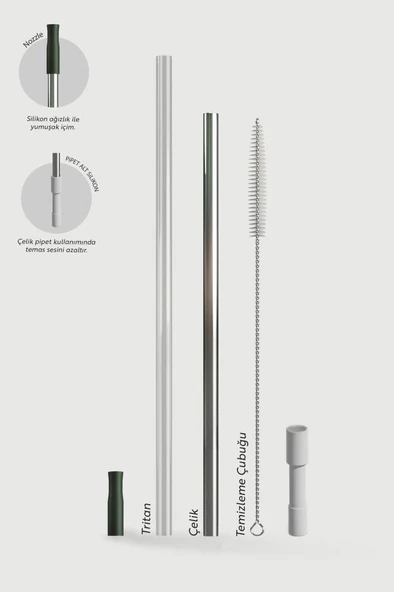 Stevig 2 Moods Tuck-in Tumbler Sızdırmaz Çelik Termos 900 ML Green ST-237 - Resim 6