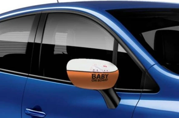 Araç Ayna Kılıfı 2 Adet Baby On Board