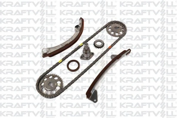 Toyota Eksantrık Zincir Seti Corolla 1.4-1.6 Vvti Benzinli 2002-2007 Avensis 1.6 2003-2008 (7 Parca) Gergi - Kraftvoll 12100109 ürün görseli