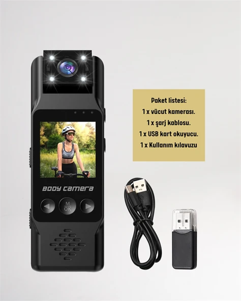 Kablosuz WiFi Bağlantılı Full HD Mini Kamera – Döngüsel Kayıt ve Hareket Algılama Özellikli - Resim 4