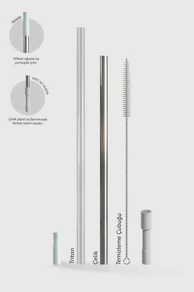 Stevig 2 Moods Tuck-in Tumbler Sızdırmaz Çelik Termos 900 ML Sprout Green ST-240 - Resim 6