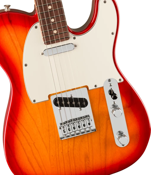 Fender Player II Telecaster Chambered Ash Gövde Gülağacı Klavye Aged Cherry Burst Elektro Gitar - Resim 2