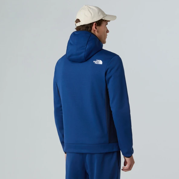 The North Face Erkek Mountain Athletics Tam Fermuarlı Kapüşonlu Polar Ceket Nf0A8Dy78Z41 - Resim 3